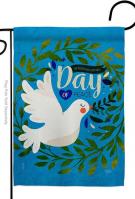 Peace Day Garden Flag
