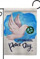 Peace Together Garden Flag