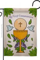 My Holy Communion Garden Flag