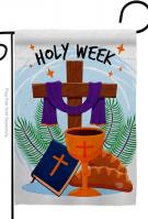 Holy Week Garden Flag