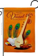 Vasant Panchami Decorative Garden Flag