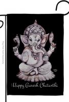 Ganesh Chaturthi Garden Flag