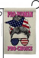 Pro Women Choice Garden Flag