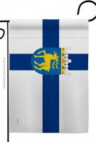 Province Of Finland Coat arms Aland Garden Flag