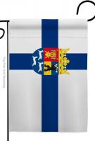 Province Of Finland Lansi-Suomen laanin vaakuna Garden Flag