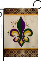 Fleur De Lys Impressions Decorative Garden Flag