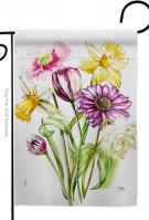 Spring Flower Bouquet Garden Flag