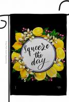 Squeeze The Day Garden Flag