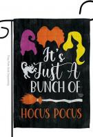 Bunch Of Hocus Pocus Garden Flag