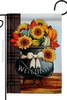 Autumn Fresh Pot Garden Flag