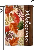 Autumn Leaves Garden Flag