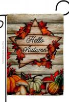 Autumn Farmhouse Garden Flag