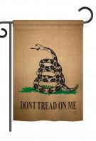 Gadsden Garden Flag don\'t tread on me flag