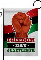 Freedom Day Garden Flag