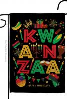 Kwanzaa Holiday Garden Flag