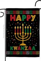 Wishes Kwanzaa Garden Flag