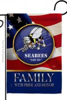 US Seabees Family Honor Garden Flag
