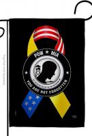 Support POW MIA Troops Garden Flag