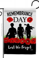 Lest We Forget Garden Flag