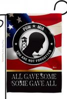 Not Forgotten POW MIA Garden Flag