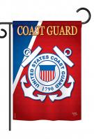 Coast Guard Garden Flag