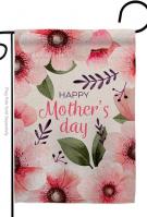 Pink Floral Mother Garden Flag