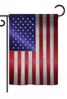 Steel Of Pride American Flag Garden Flag