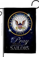 Pray United States Sailors Garden Flag