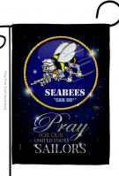 Pray United States Sailors Decorative Garden Flag