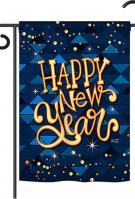 Delight New Year Garden Flag