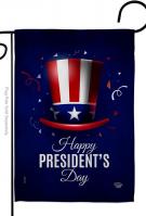 Happy President\'s Day Garden Flag