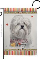 Lhasa Apso Happiness Garden Flag