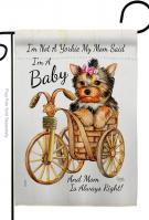 Not Yarkie, I\'m Baby Garden Flag