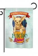 Chihuahua Micro Brew Garden Flag