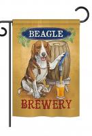 Beagle Brewery Garden Flag