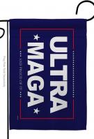 Blue Ultra MAGA Garden Flag