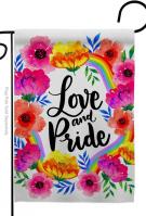 Love and Pride Garden Flag