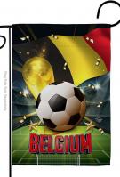 World Cup Belgium Garden Flag