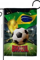 World Cup Brazil Garden Flag