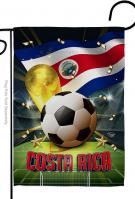 World Cup Costa Rica Garden Flag