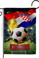 World Cup Croatia Garden Flag