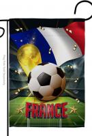 World Cup France Garden Flag