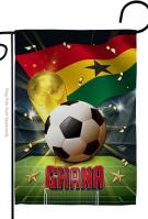 World Cup Ghana Garden Flag
