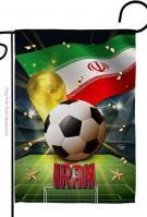 World Cup Iran Garden Flag