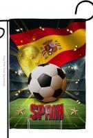 World Cup Spain Garden Flag