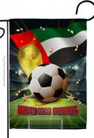 World Cup United Arab Emirates Garden Flag