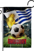 World Cup Uruguay Garden Flag