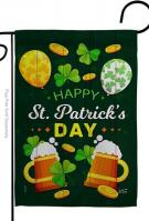 Cheers On St. Patrick Garden Flag