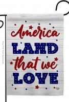 Land We Love Garden Flag