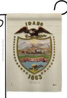 Coat Of Arms Of Idaho Garden Flag
